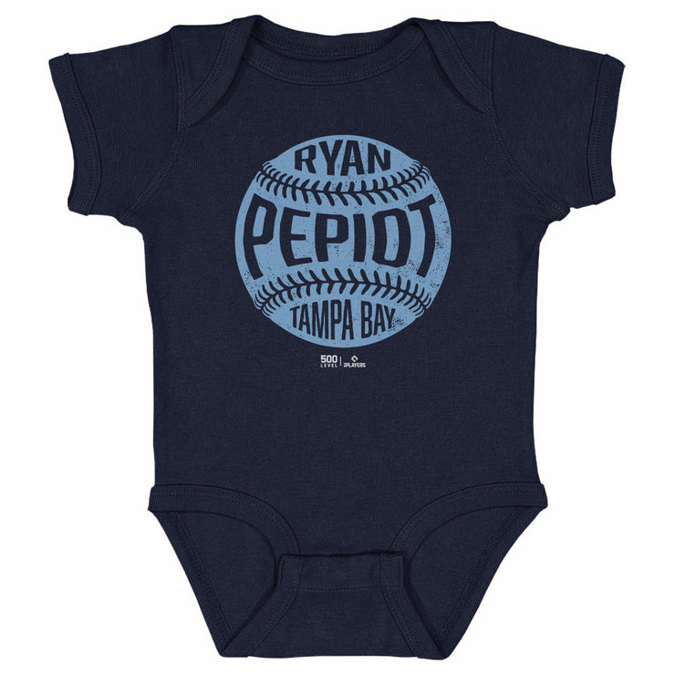 Ryan Pepiot Tampa Bay Vintage Baseball WHT