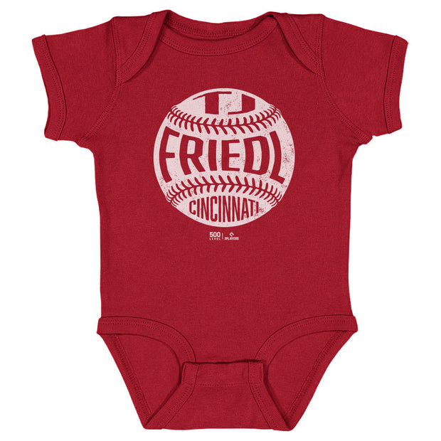 TJ Friedl Cincinnati Vintage Baseball WHT