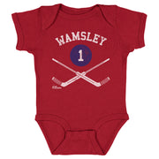 Rick Wamsley Montreal 1 Goalie Sticks WHT