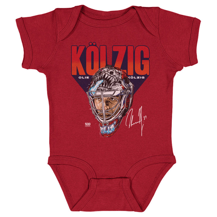 Olie Kolzig Washington Hockey Mask WHT