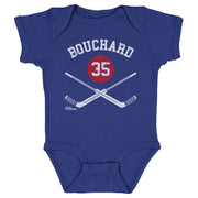 Daniel Bouchard Quebec 35 Goalie Sticks WHT