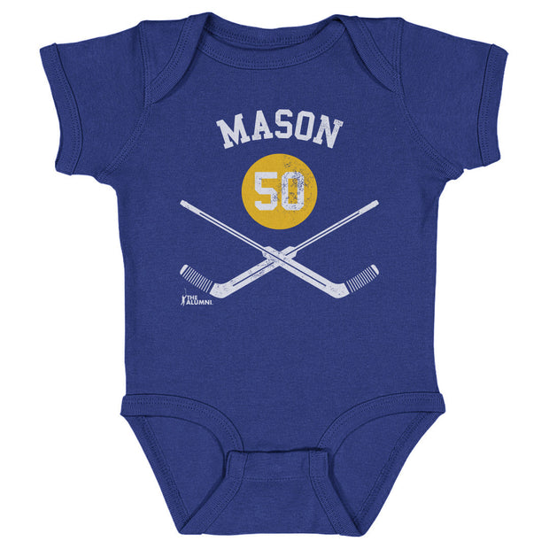 Chris Mason St. Louis 50 Goalie Sticks WHT