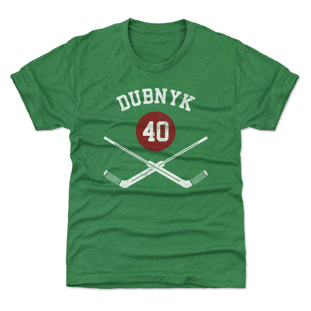 Devan Dubnyk Minnesota Goalie Sticks WHT