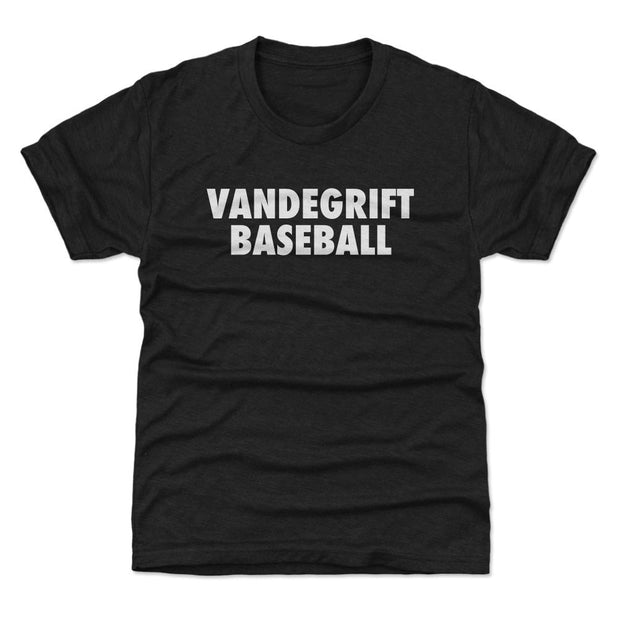 Vandegrift Crown Trio Baseball Label WHT