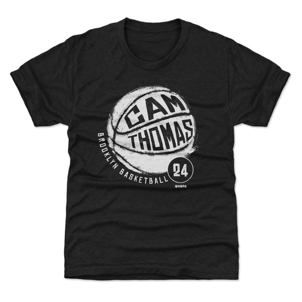 Cam Thomas Brooklyn Basketball WHT