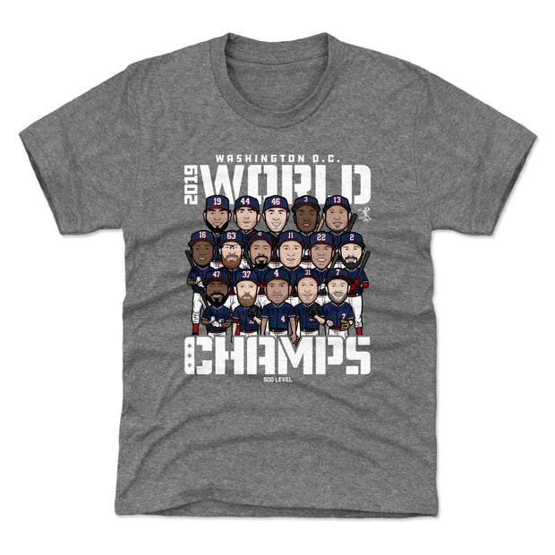 Washington Baseball 2019 World Champs WHT