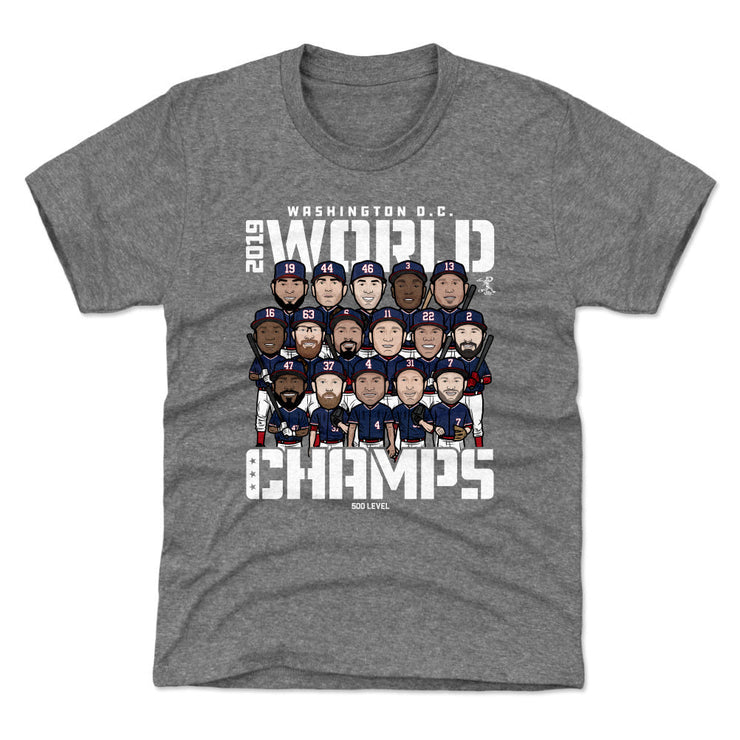Washington Baseball 2019 World Champs WHT
