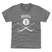 Turk Broda Toronto 1 Goalie Sticks WHT