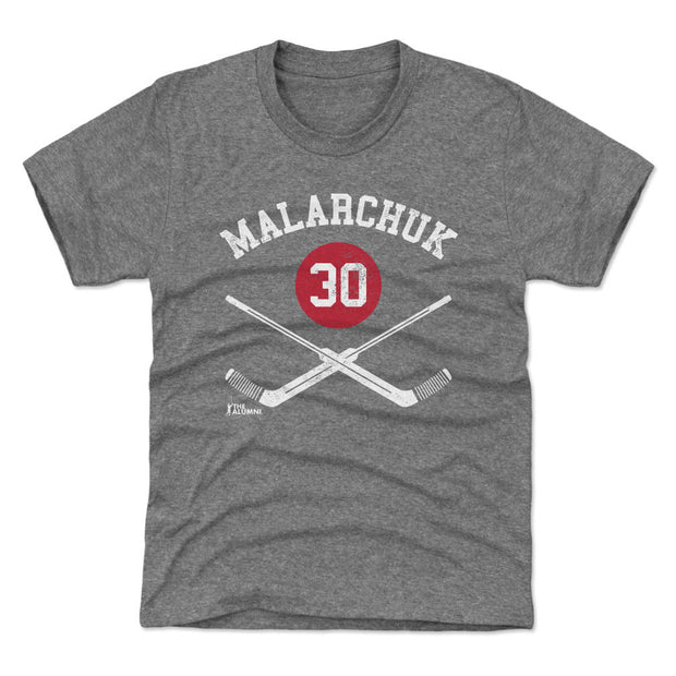 Clint Malarchuk Quebec 30 Goalie Sticks WHT