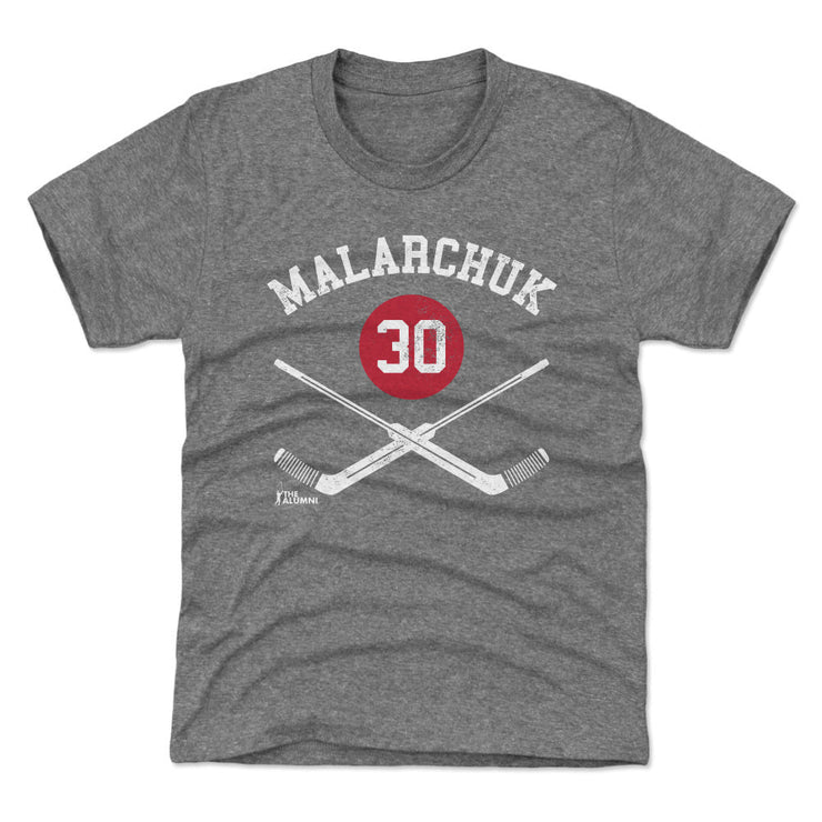 Clint Malarchuk Quebec 30 Goalie Sticks WHT