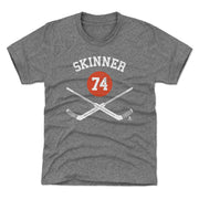Stuart Skinner Edmonton Goalie Sticks WHT
