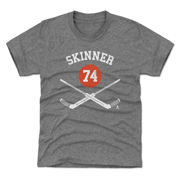 Stuart Skinner Edmonton Goalie Sticks WHT