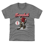 Terry Sawchuk Detroit Retro Script WHT
