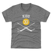 Trevor Kidd Calgary 37 Goalie Sticks WHT
