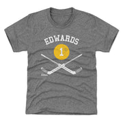 Don Edwards Buffalo 1 Goalie Sticks WHT