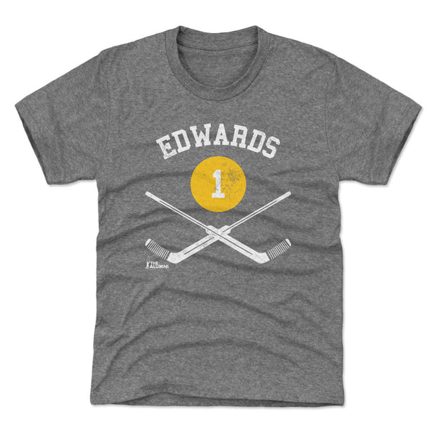 Don Edwards Buffalo 1 Goalie Sticks WHT