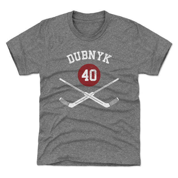 Devan Dubnyk Minnesota Goalie Sticks WHT