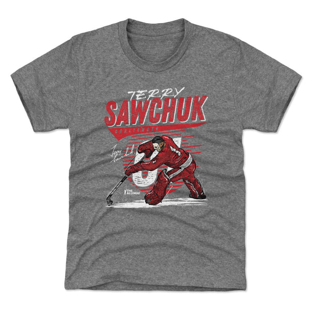 Terry Sawchuk Detroit Comet WHT