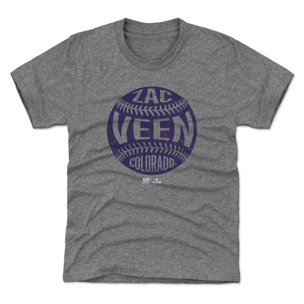 Zac Veen Colorado Vintage Baseball WHT