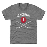 Eddie Giacomin New York R 1 Sticks WHT