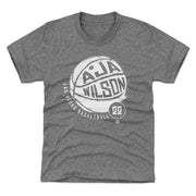 A'ja Wilson Las Vegas Basketball WHT