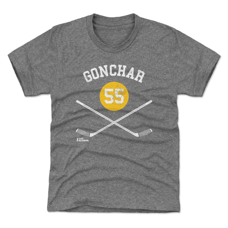 Sergei Gonchar Pittsburgh 55 Sticks WHT