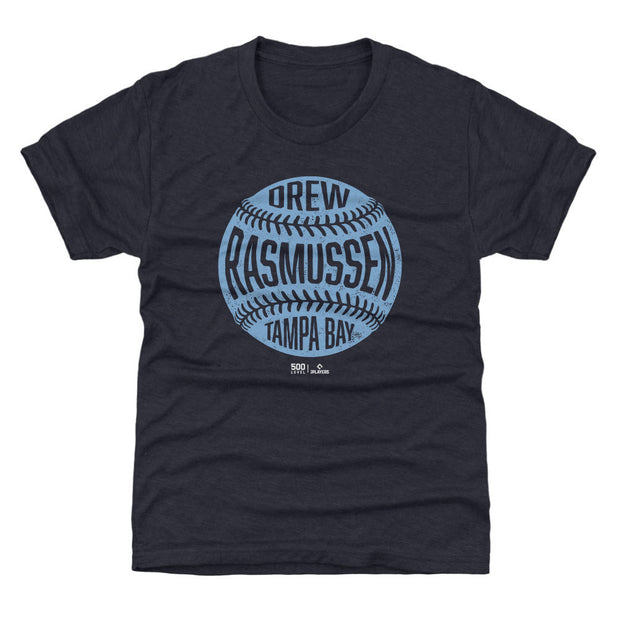 Drew Rasmussen Tampa Bay Vintage Baseball WHT