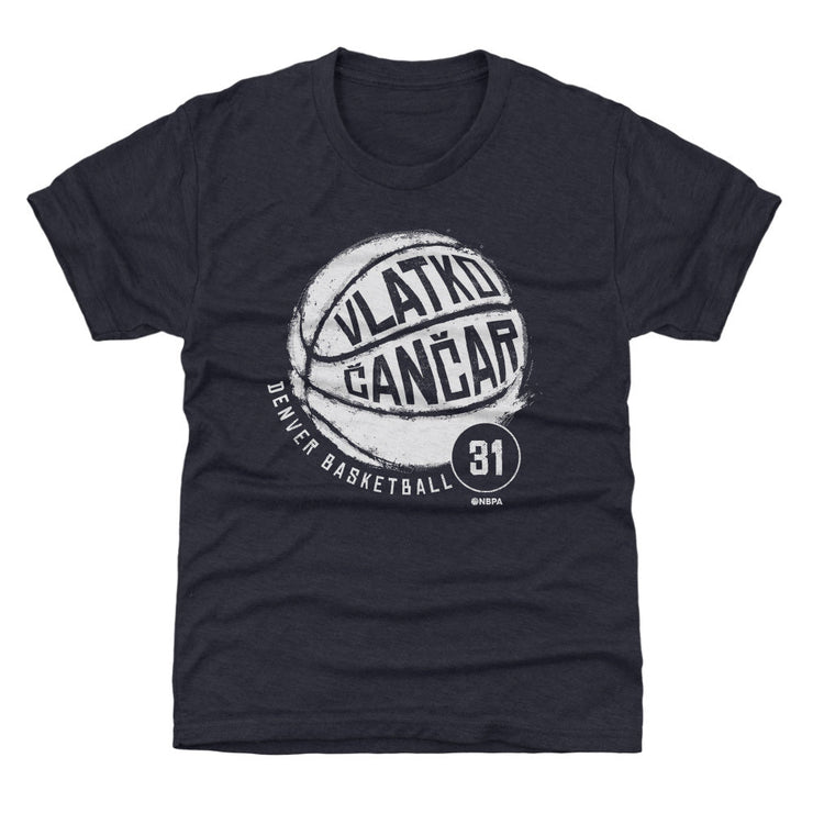 Vlatko Cancar Denver Basketball WHT