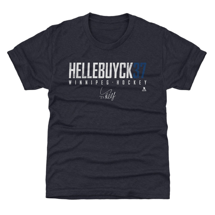 Connor Hellebuyck Winnipeg Elite WHT