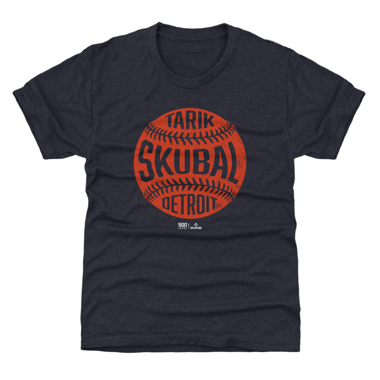 Tarik Skubal Detroit Vintage Baseball WHT
