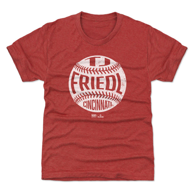 TJ Friedl Cincinnati Vintage Baseball WHT