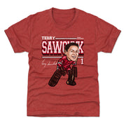 Terry Sawchuk Detroit Cartoon WHT