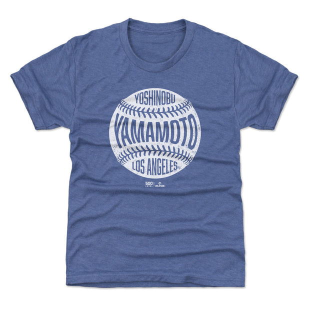 Yoshinobu Yamamoto Los Angeles D Vintage Baseball WHT