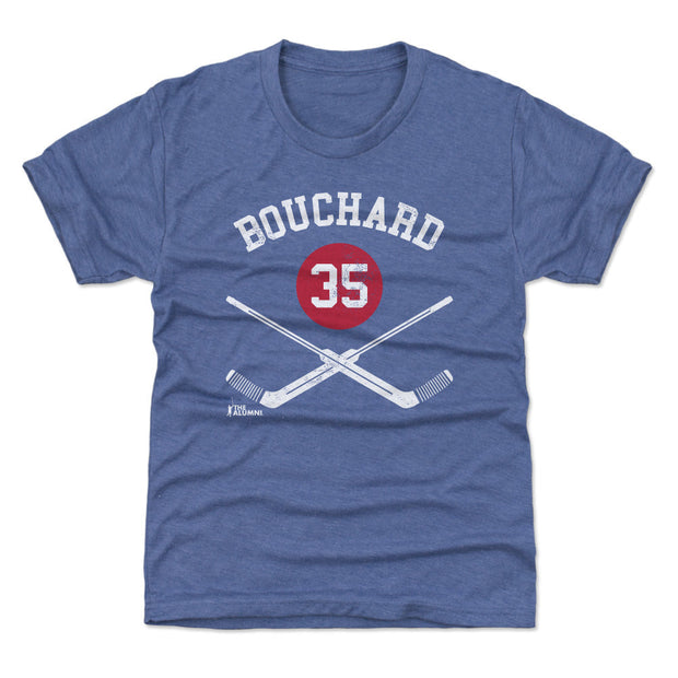Daniel Bouchard Quebec 35 Goalie Sticks WHT