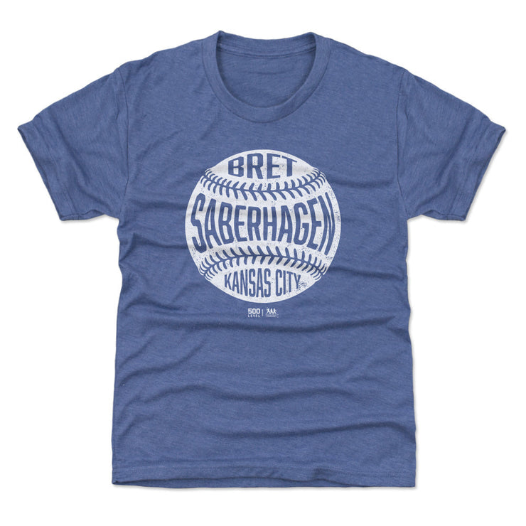 Bret Saberhagen Kansas City Vintage Baseball WHT