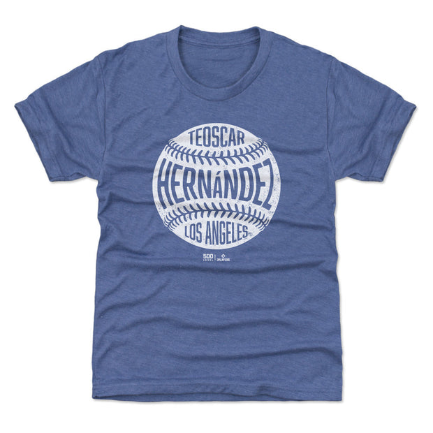 Teoscar Hernandez Los Angeles D Vintage Baseball WHT