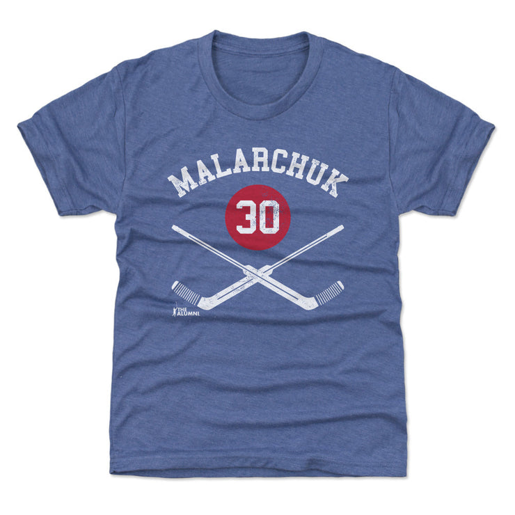 Clint Malarchuk Quebec 30 Goalie Sticks WHT
