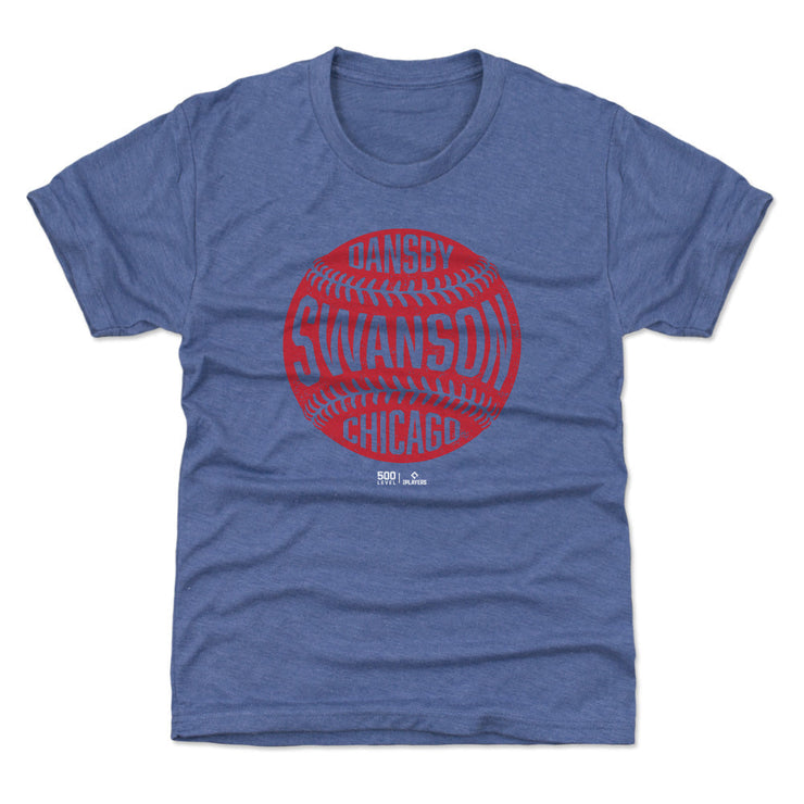Dansby Swanson Chicago C Vintage Baseball WHT