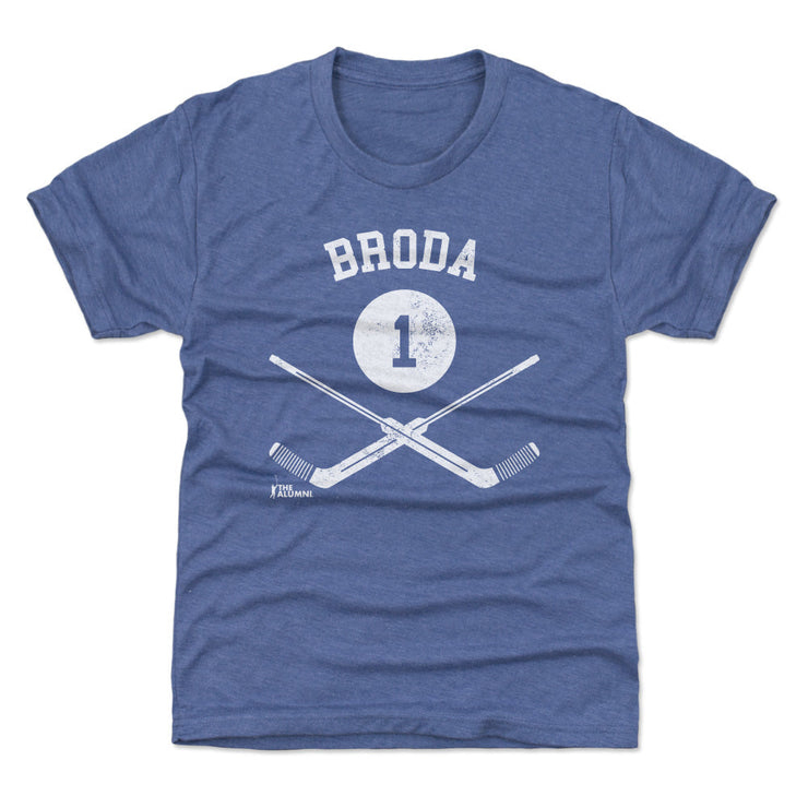 Turk Broda Toronto 1 Goalie Sticks WHT