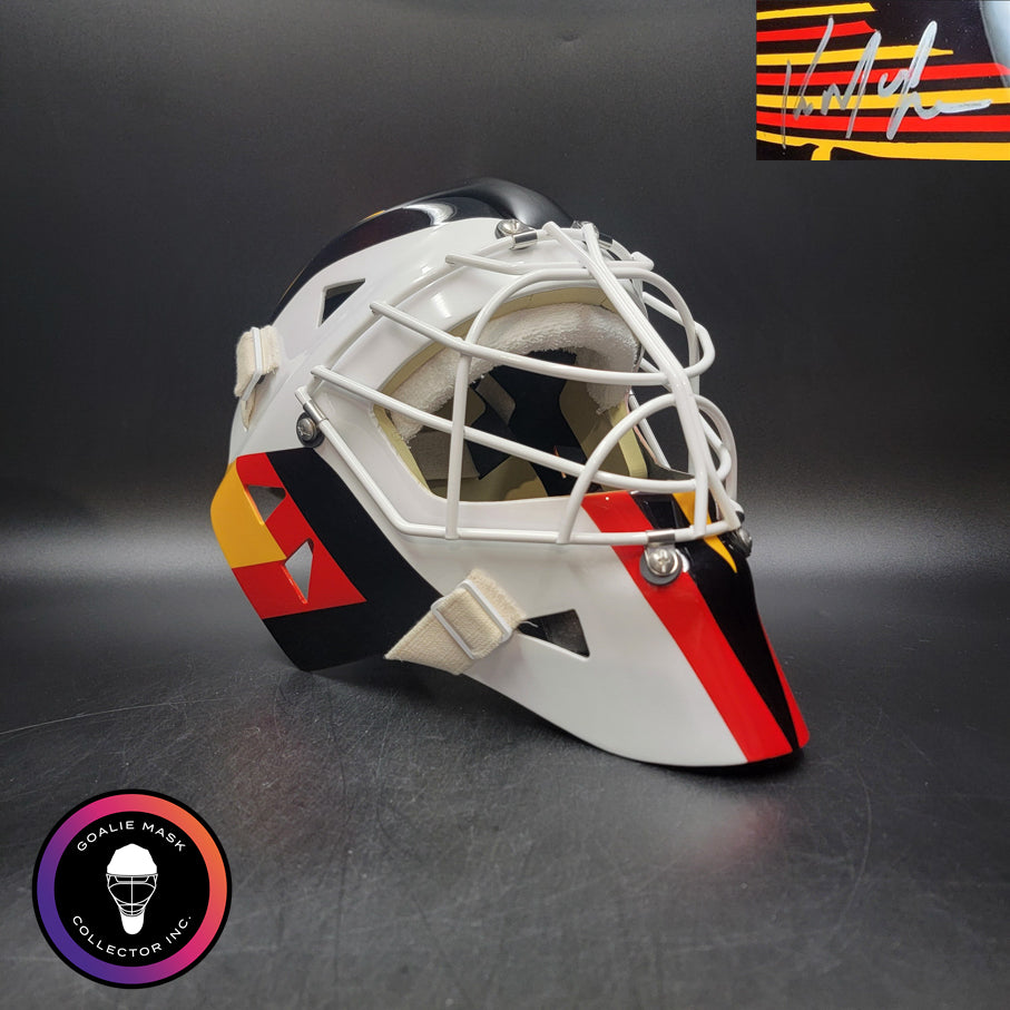 Kirk McLean Signed Goalie Mask Vancouver 1994 CUP FINALS Signature