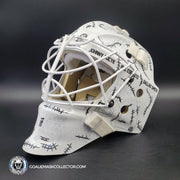 Linus Ullmark "Gerry Cheevers" Signed Goalie Mask 2023 Cheevers Tribute Boston Signature Edition Autographed by Cheevers Only
