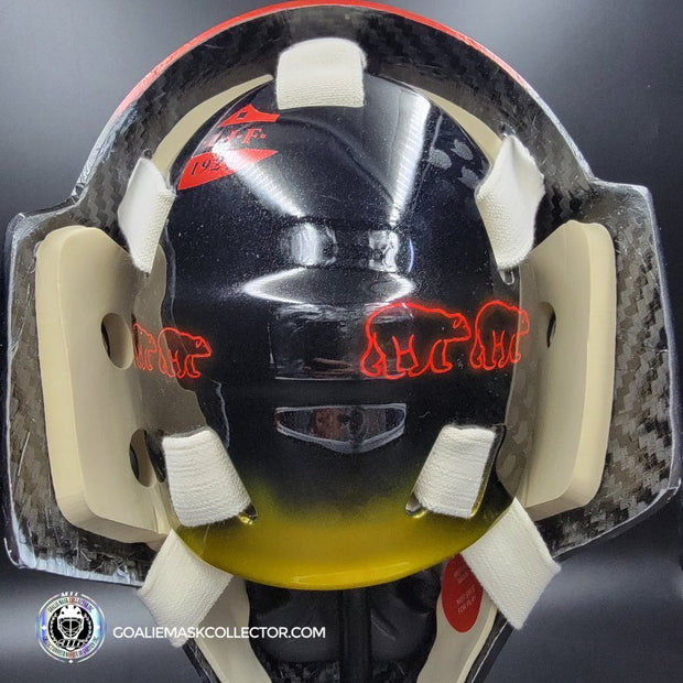 Linus Ullmark Goalie Mask Unsigned 2024-25 Ottawa Senators Tribute