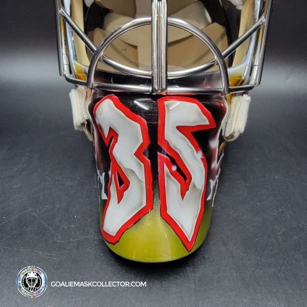 Linus Ullmark Goalie Mask Unsigned 2024-25 Ottawa Senators Tribute