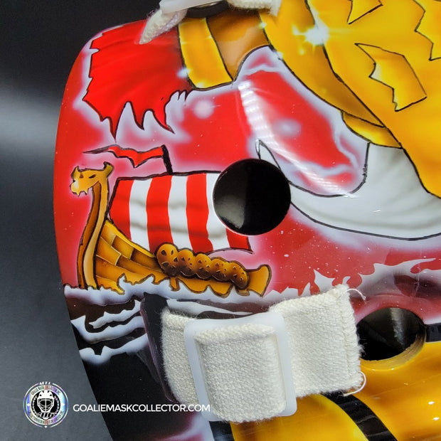 Linus Ullmark Goalie Mask Unsigned 2024-25 Ottawa Senators Tribute