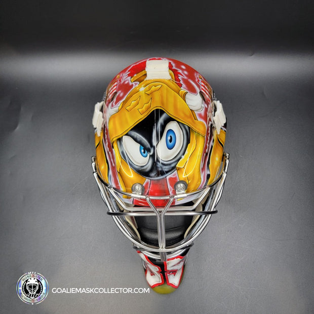 Linus Ullmark Goalie Mask Unsigned 2024-25 Ottawa Senators Tribute