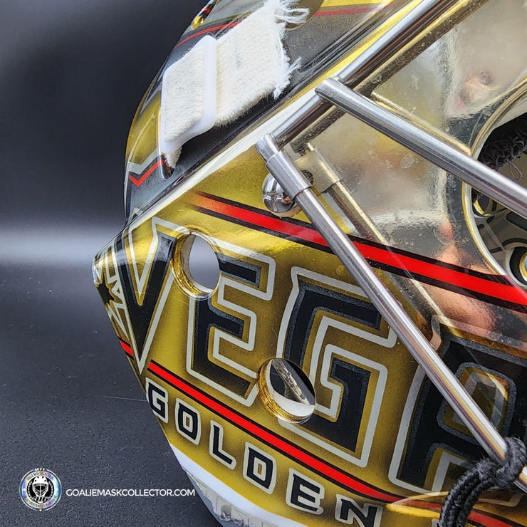 Friedesigns - Latest mask for Logan Thompson of the Vegas Golden Knights  Henderson Silver Knights for the 2021 season!