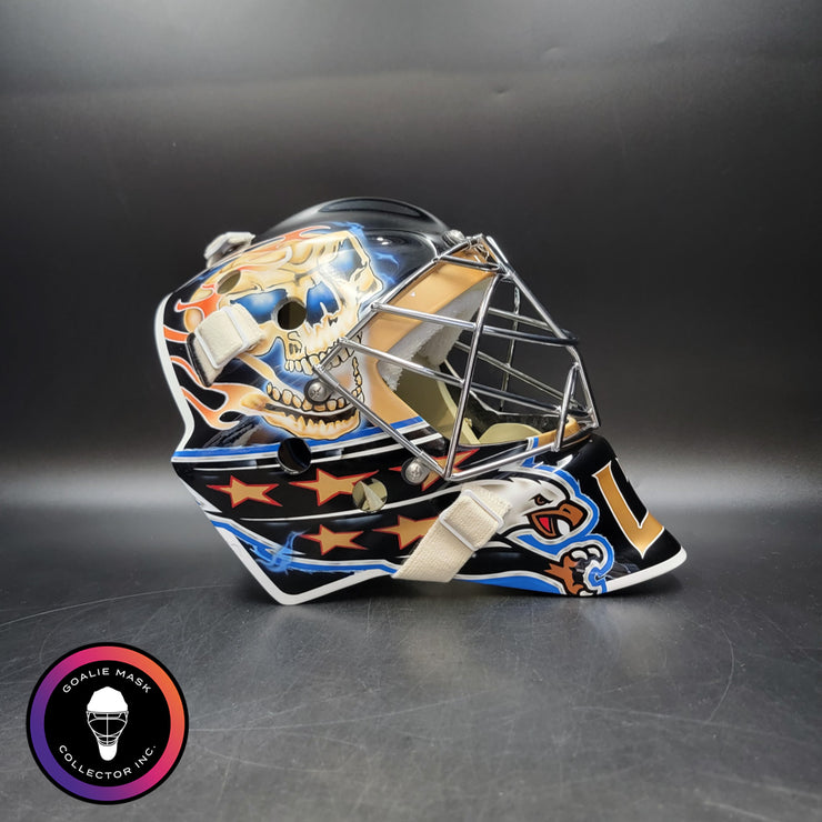 Logan Thompson Goalie Mask Unsigned 2024 Washington Capitals Tribute