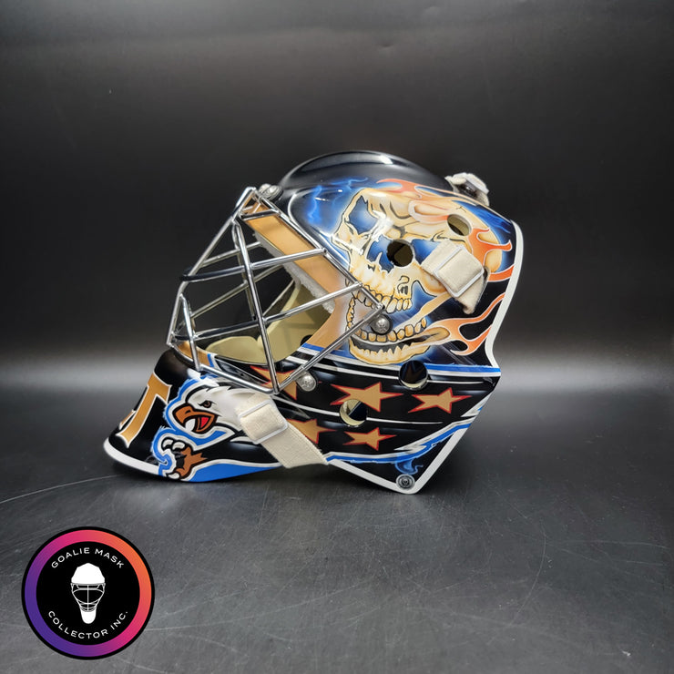 Logan Thompson Goalie Mask Unsigned 2024 Washington Capitals Tribute