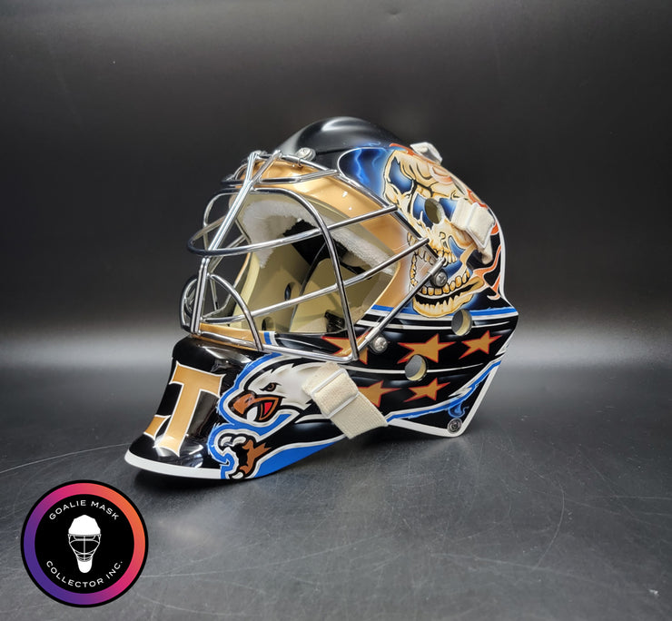 Logan Thompson Goalie Mask Unsigned 2024 Washington Capitals Tribute