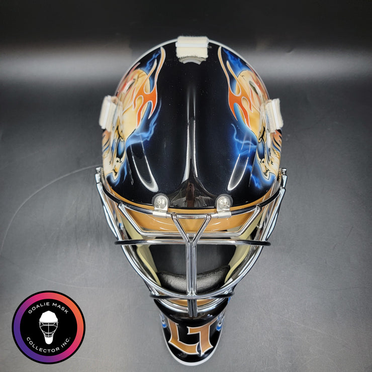 Logan Thompson Goalie Mask Unsigned 2024 Washington Capitals Tribute